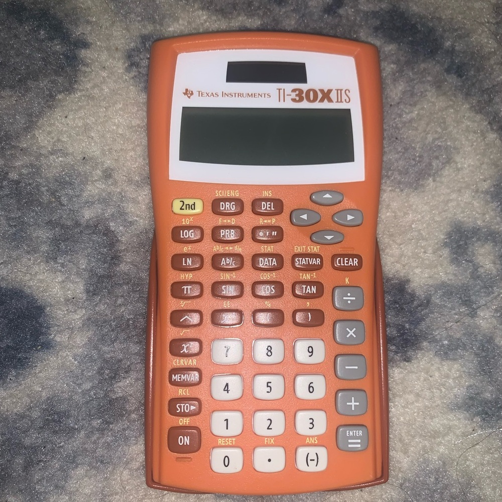 Texas Instruments TI-30X IIS Orange Calculator
